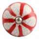 Red Sunflower Crackle Ceramic Wine Stopper